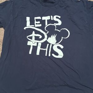 Navy Graphic Tee "LET'S DO THIS"